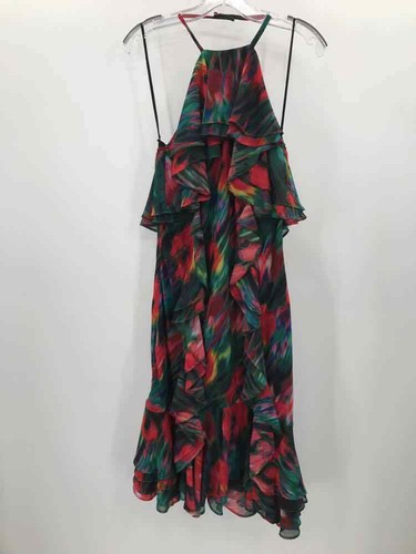Pre-Owned Jason Wu Green Size 6 Halter Maxi Sleeveless Dress