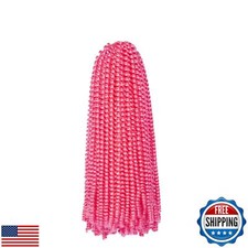 Xtrend 12 Inch 7 Packs Spring Twist Hair For Butterfly Faux Locks Crochet Bra