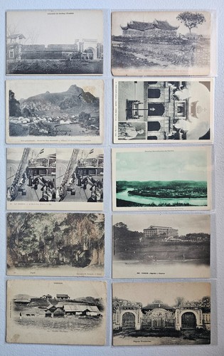 Indochina PPC Lot of 10, Tonkin - Picture 1 of 2