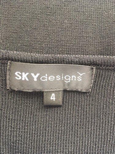 Sky Designs schwarzes Strickshirt Top Gr. 4 - Bild 4 von 4