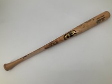 FEDERICO POLANCO MIAMI MARLINS GAME USED CRACKED COOPERSTOWN BASEBALL BAT