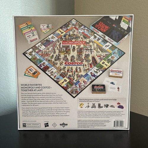JUEGO DE MESA COSTCO MONOPOLY EDICIÓN ESPECIAL NUEVO EN CAJA SELLADO por WS GAME COMPANY - Imagen 3 de 12