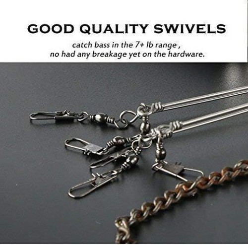 Ultralight Tripod Alabama Rig Fishing Lure Kit - Ideal for Bass and Trout - Picture 5 of 9