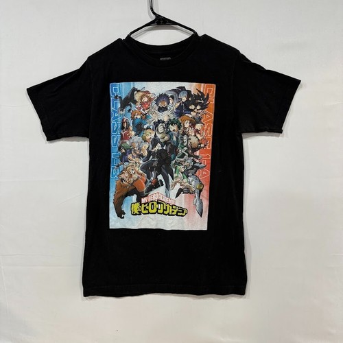 My Hero Academia Herren Grafik T-Shirt Medium schwarz Funimation Anime Tee