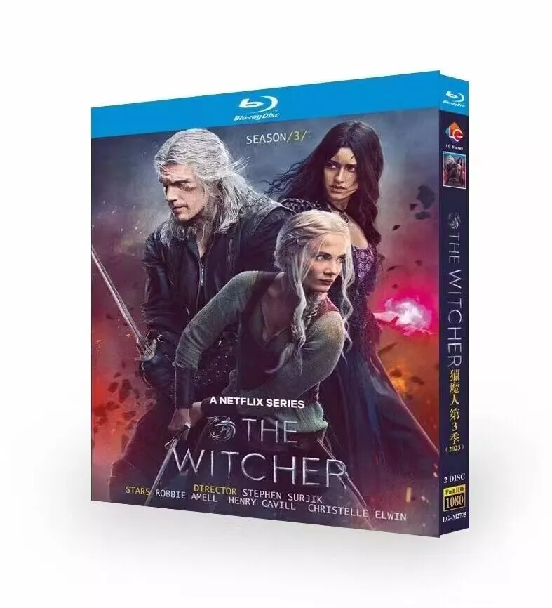 The Witcher 3：The Complete Season 3 Part 1 TV Series 2 Disc All Region  Blu-ray