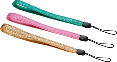 NEW Modal Loop Hand Wrist Strap Pink/Green/Gold 3-Pack for iPhone Galaxy Camera