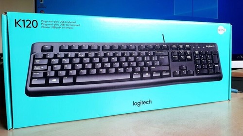 Brand new Logitech K120 Plug and Play USB Wired Keyboard OFFER - Picture 1 of 1