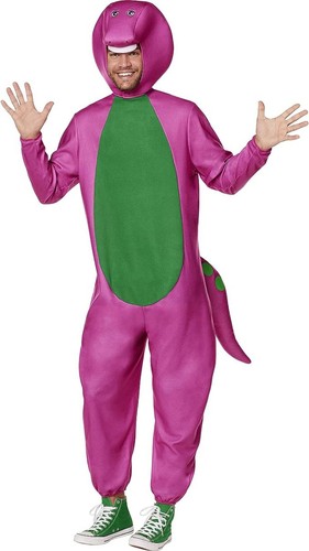 Barney - Adult Costume - Picture 5 of 5
