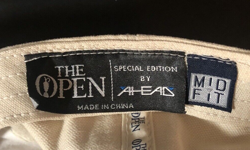 St Andrews The Open Championship 2015 Golf Cap Hat Old Course Ahead NWOT White - Picture 11 of 11