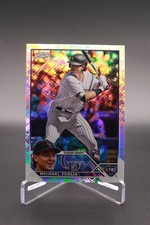 2023 Topps Chrome Logofractor Michael Toglia Rookie RC Colorado Rockies