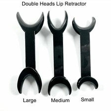 Dental Cheek Retractor Mouth Opener  Lip Hooks Bite Props Retractors Right Black