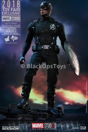 Captain America Toys Fair Exclusive Concept Art Version Sixth Scale Figure Mint