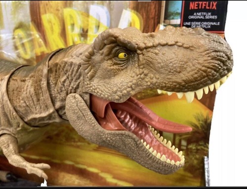 Mattel Jurassic World Camp Cretaceous Epic Roarin Tyrannosaurus Rex Park T Rex - Picture 2 of 3