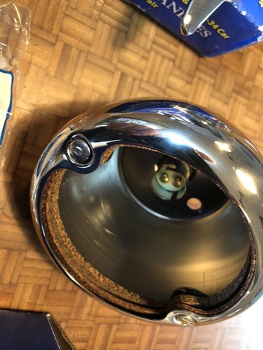 Ford 1933-34 Stainless Steel Bob Drake Tail Light Assemb New In Box RH 40-13407 - Picture 2 of 7