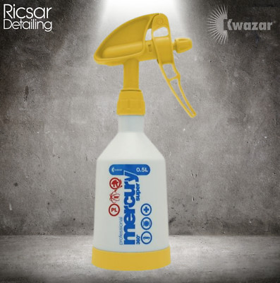 Kwazar Mercury Pro+ 0.5 litre Double Action & 360 Trigger Spray 500ml - YELLOW
