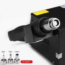 Double Digital Display 2 In 1 Hot Air Gun Desoldering Station 220V Repair Tools