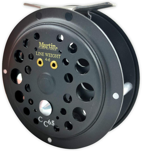 Carrete de pesca con mosca Martin Caddis Creek, carrete de aluminio reforzado con empuje pero... - Imagen 9 de 12