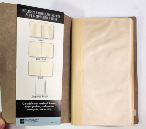 Voyager Refillable Notebook Light Blue by Peter Pauper Press - Picture 3 of 5