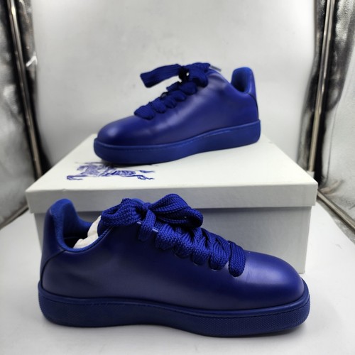 Burberry Leder Box Low-Top Sneaker Herren 44 Ritter Schnürverschluss - Bild 2 von 19