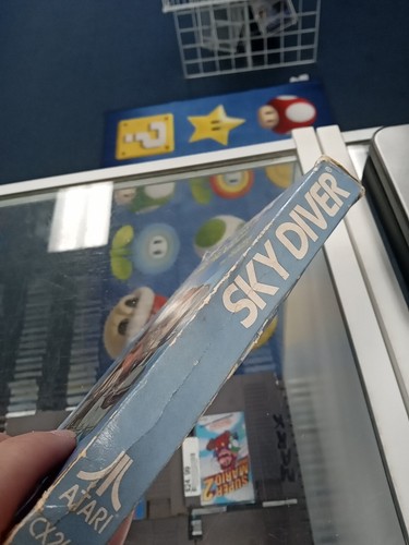 Sky Diver (Atari 2600, 1978) Cartridge Only And Damaged Box - Picture 4 of 11