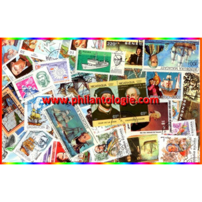 Navigateurs timbres thématiques tous