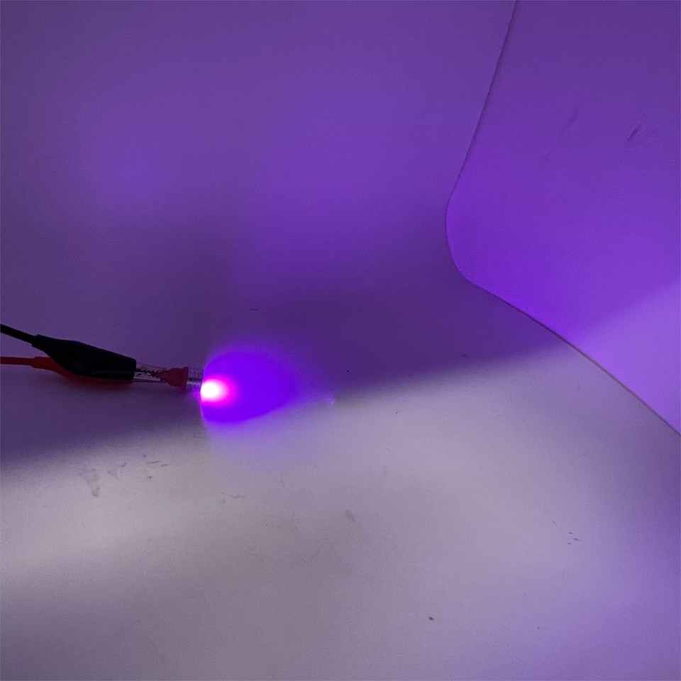 Pair high power Pink 12v LED 501 W5W T10 bulbs sidelight interior