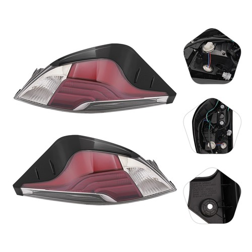 For 2015-2017 Toyota Prius C LED Tail Lights Rear Brake Lamps Left & Right Side - Picture 3 of 17