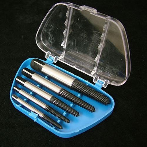 5PC DAMAGED SCREW BOLT STUD EXTRACTOR REMOVER EASY OUT OUTS - Bild 2 von 3