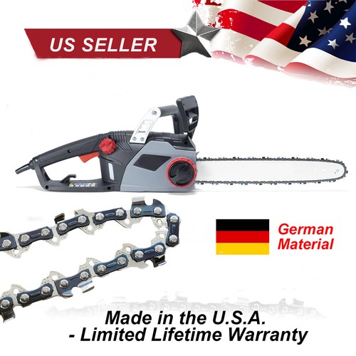 14" Ryobi RY40511 52DL 40V Elektro Kettensäge Kettenblatt 3/8" LP 0,050 S52 - Bild 10 von 12