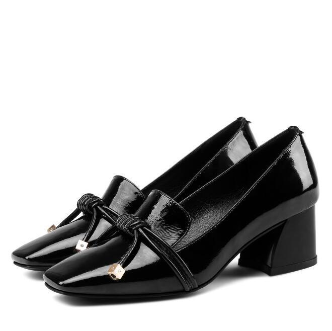 Zapatos para mujer Slip On On Slip Occident Otoño Nuevo Simple Cuadrado Toe Zapatos De Tacón Bloque Talla Grande 7bdd09 Zapatos para mujer Slip On On Slip Occident Otoño Nuevo Simple Cuadrado Toe Zapatos De Tacón Bloque Talla Grande 7bdd09