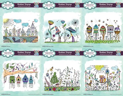 Creative Expressions Bonnita Moaby Auswahl Von Nicht Angebracht Gummistempel