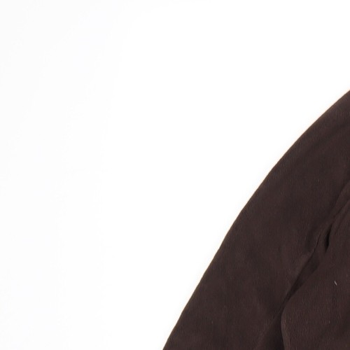 Sweat pull femme Quechua marron polyester taille M zippé usine