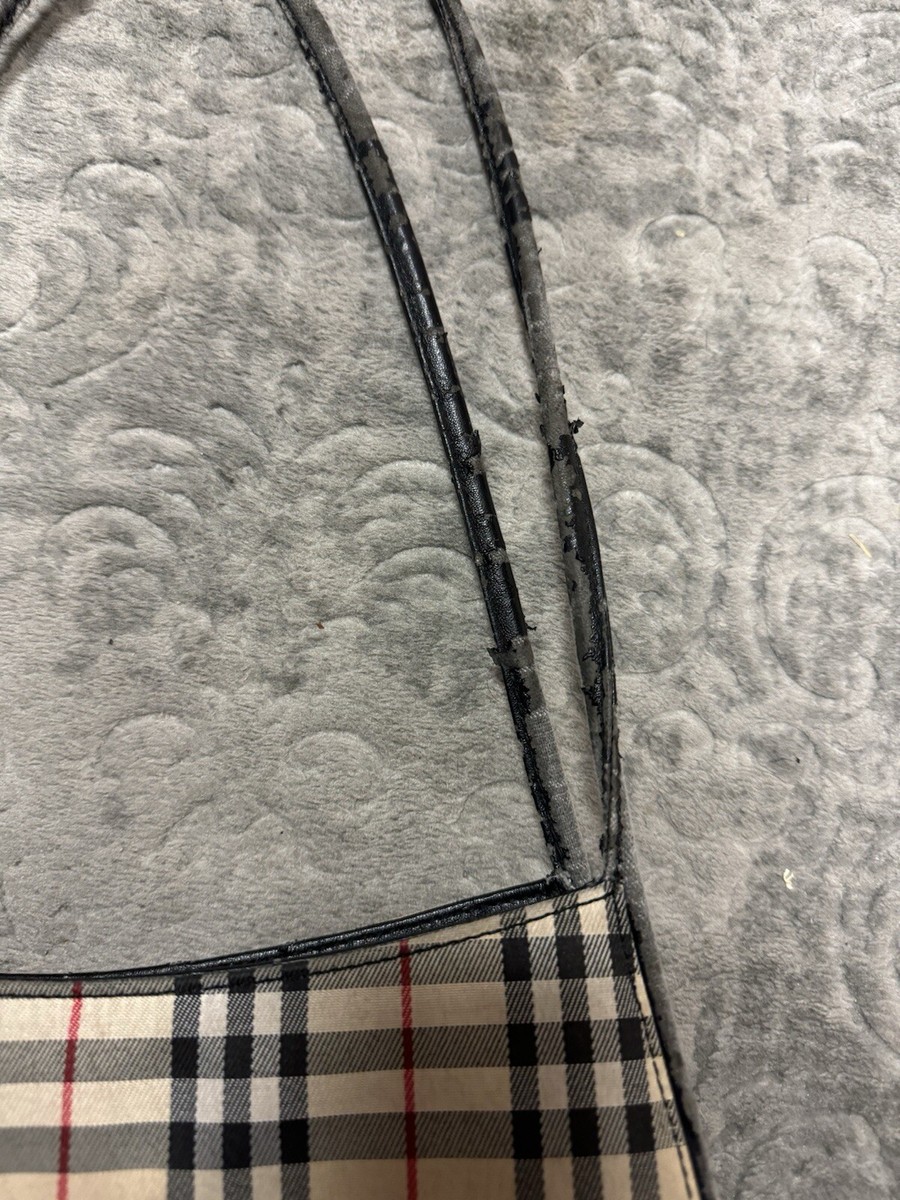 Burberry Blue Label Purple Down Jacket Check M F/S from