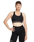NEW!! Nike Swoosh Women's Black Dr-Fit Versatile Medium Support Sports Bras #25A