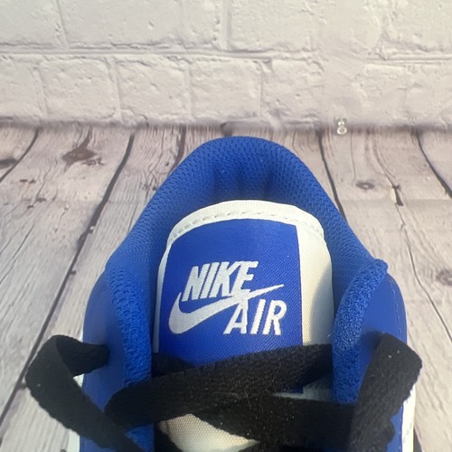 Nike Air Jordan 1 Low Blue Black White Baseball Cleats CJ8524-411 Men’s Size 8 - Picture 12 of 14