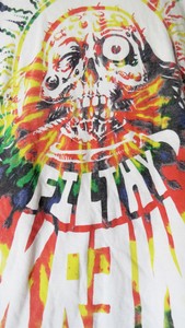 vtg-KR3W-Tie-Dye-SKULL-Hippie-Cut-off-Tank-Top-White-Deadhead-Designer