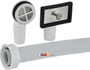 Küchenspüle Überlaufset Spüle Universal Überlauf rund und eckig | eBay