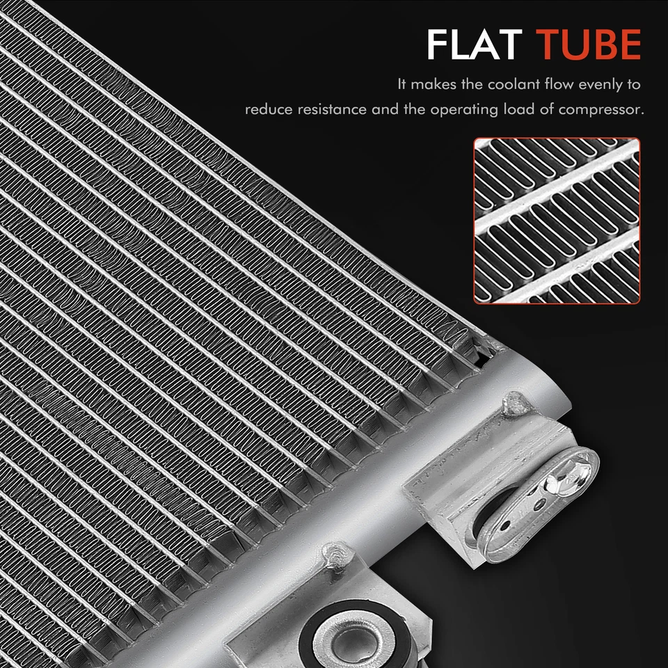 Condensador de aire acondicionado para Volvo 9700 VAH VHD VN Mack CHU CXU GU4 TD700 Foto 3 de 4