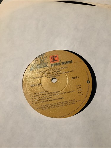 NEIL YOUNG after the cold rush ( rock ) MSK 2283 - Picture 3 of 4