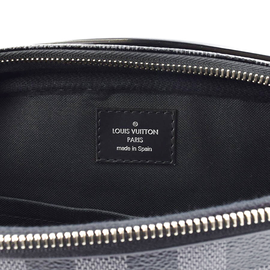 Louis Vuitton N41289 Ambler Damier Graphite 2 Way Bum Bag Louis Vuitton N41289 Ambler Damier Graphite 2 Way Bum Bag