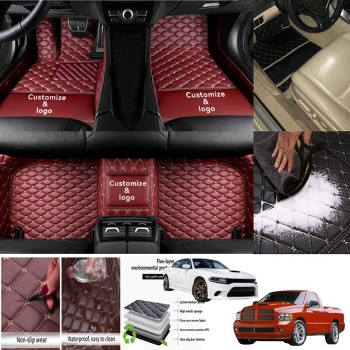 For Dodge Custom Car Floor Mats All Models Auto Carpets All Weather Floor liners - Picture 28 of 41