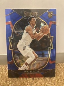 2022-23 Panini Select Johnny Davis Concourse Blue Scope Prizm Rookie RC /249 SSP