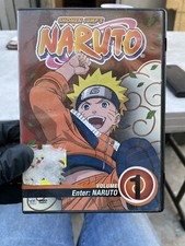 Naruto - Vol. 1: Enter Naruto (DVD, 2006, Edited) Very Good, No Poster