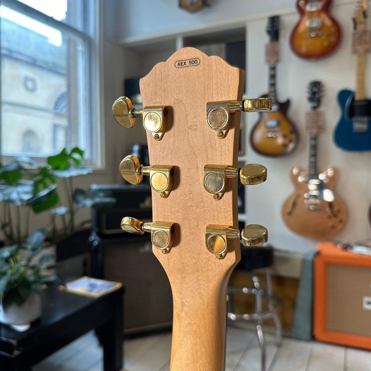 Yamaha AEX500 ヤマハ Yamaha shop AEX500 Semi Acoustic Hybrid