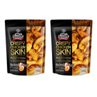Crispy fried chicken skin snack , Salted egg flavor, 30 grams K