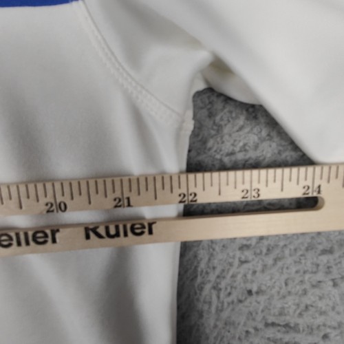 POLO NIKE GOLF DRI-FIT SWOOSH BIANCO BLU UOMO XL OTTIME CONDIZIONI - Foto 9 di 16