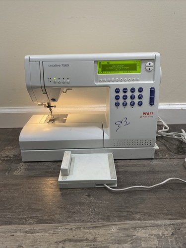 PFAFF Creative 7560 Computerized Sewing Machine For Parts AS IS - Picture 1 of 15