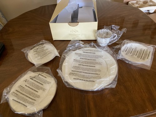 Lenox Opal Innocence THREE FIVE-Piece Place Settings RETIRED NOB - Picture 3 of 12