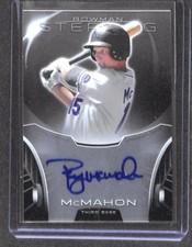 2013 Bowman Sterling Autograph #BSAP-RMM Ryan McMahon