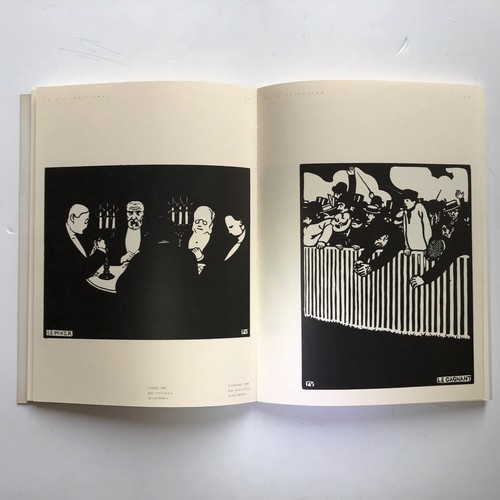 FELIX VALLOTTON Stiche sur bois Vintage französisches Kunstbuch B&W Holzstiche - Bild 5 von 12